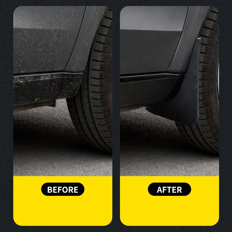Custom Mudguards Mudflaps Fender Front Rear Mud Flap Splash Guards Cover Auto Accessories For Smart 451 453 Fortwo Forfour
