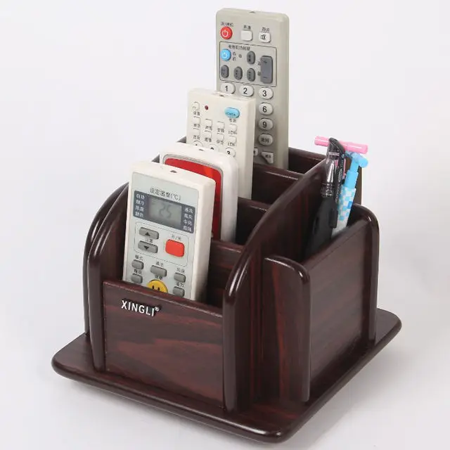 Desktop Afstandsbediening Board Opbergdoos Kantoor Woonkamer Koffie Tafelblad Tissue Opbergdoos Schommelende Afstandsbediening Doos ZG689