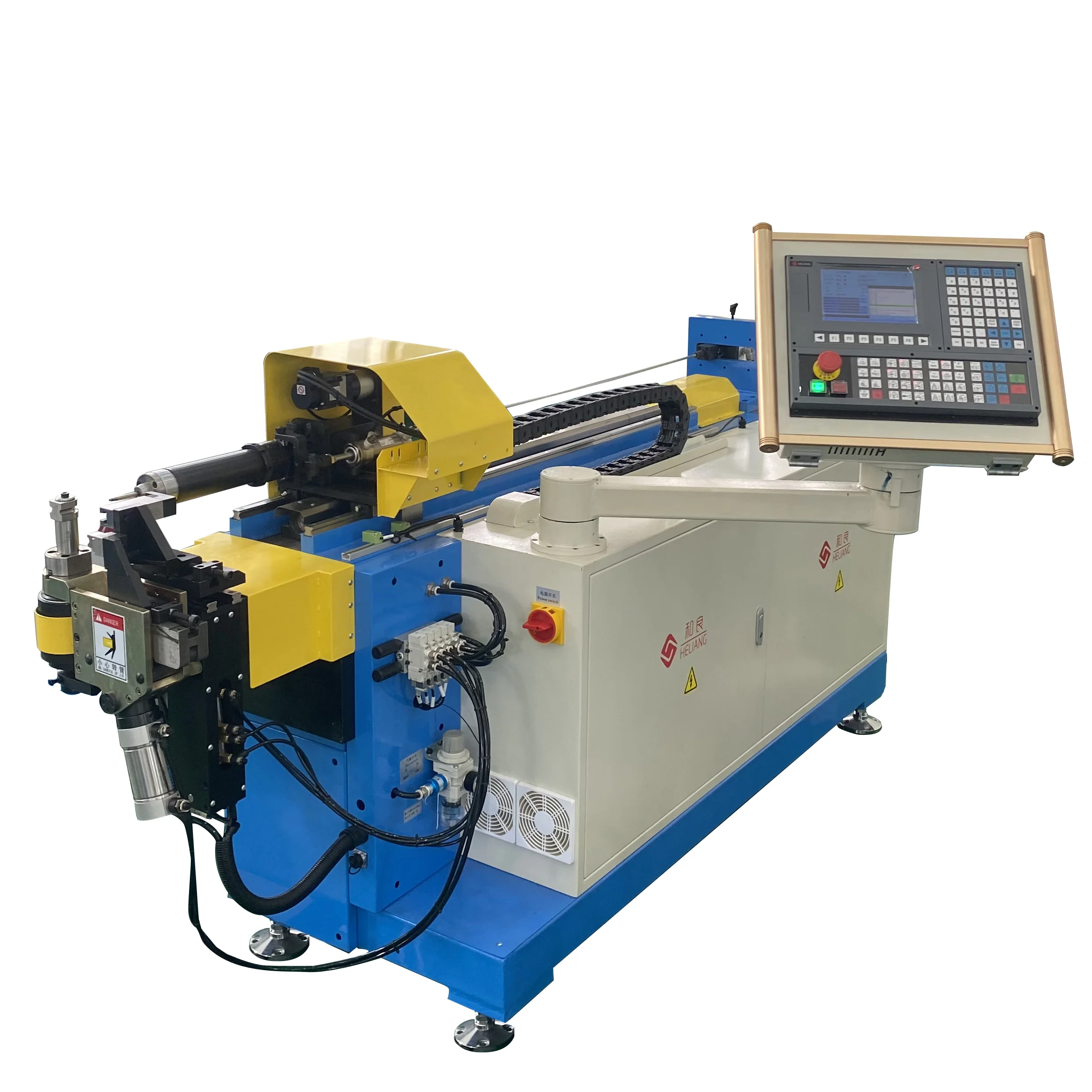 CNC Mandrel Pipe Bender Tube Bending Machine For Household Industries And Auto Industries
