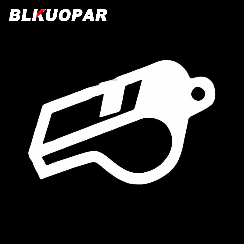 BLKUOPAR Whistle Car Stickers Funny Decal Windshield Surfboard Anime Waterproof Motocycle Helmet Sunscreen Vinyl Car Accessories