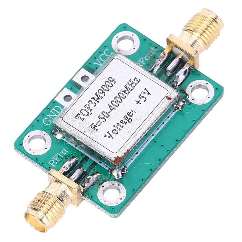 RISE-TQP3M9009 LNA 50-4000Mhz Amplification Gain 21.8DB Low Noise Amplifier Signal Receiver Wireless Communication Module