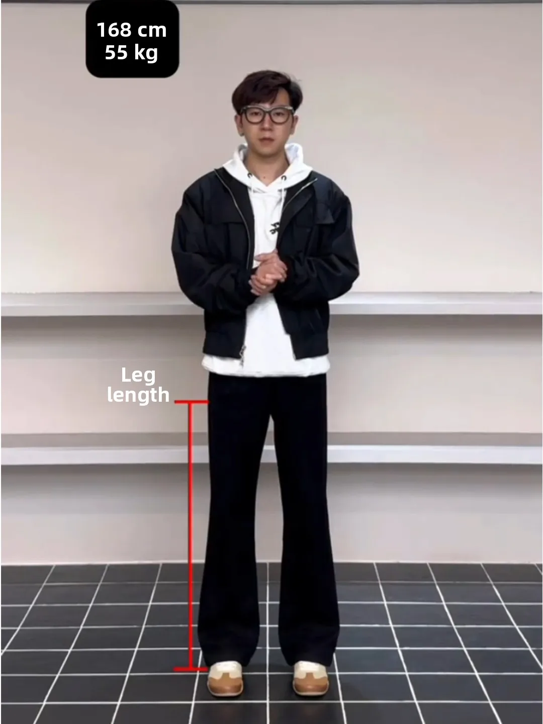 

Bla Le Blade Men's Jeans mid Waist Straight Leg Micro Flared Casual American Sle Jeans for Teen Boys And Men