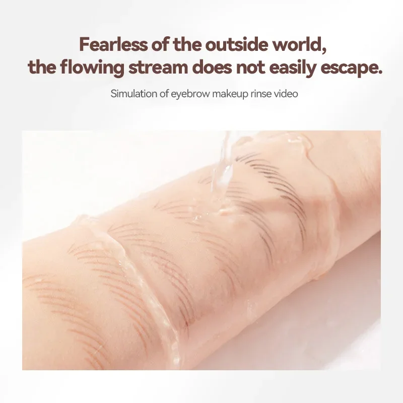 12 ชิ้น/เซ็ตดินสอเขียนคิ้ว Waterproof Eye Brow ดินสอธรรมชาติ Long Lasting Professional คิ้วแต่งหน้าสีน้ําตาล Eye Brow เครื่องสําอางค์