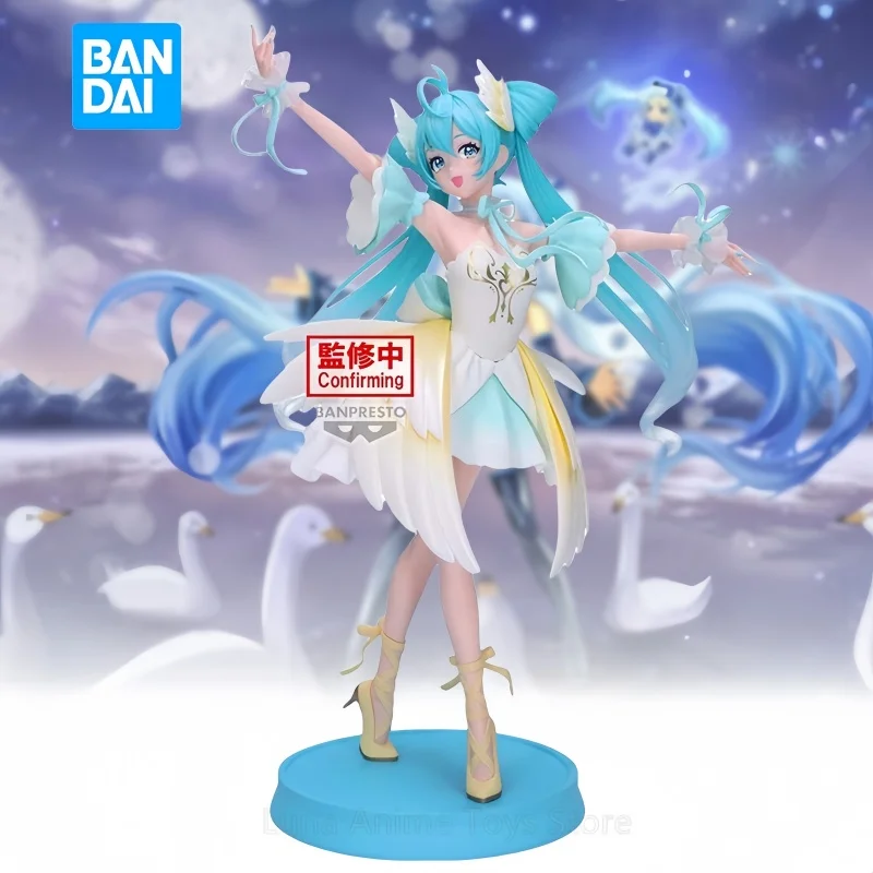 セガオリジナルルミナスタ初音ミクシナモロールヌードルストッパーアニメフィギュア-pvc-モデルコレクション人形子供のおもちゃ女の子ギフト