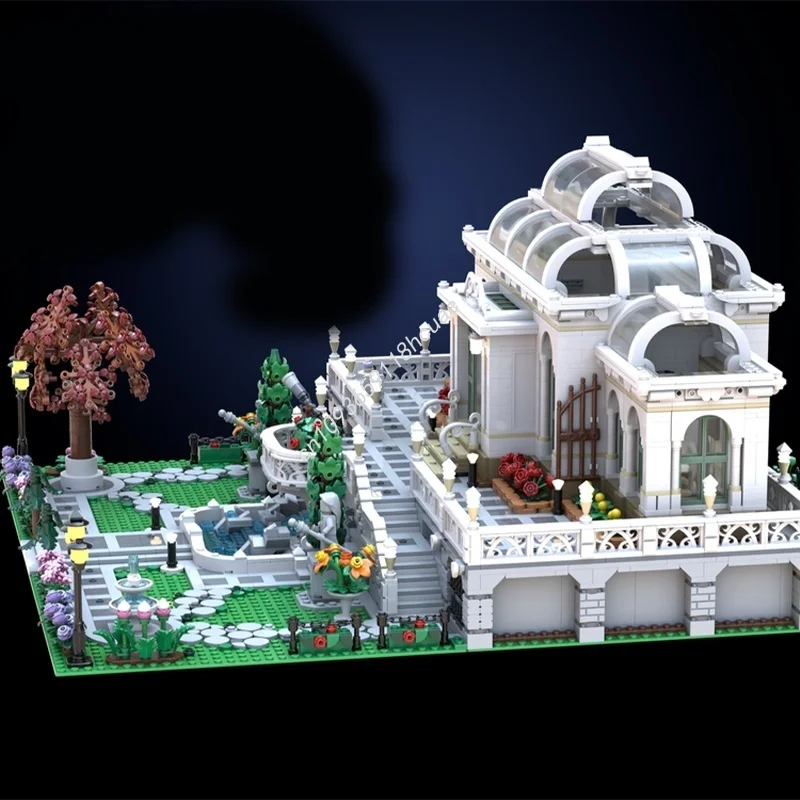 6190pcs MOC Grand Botanic Palace Garden Modulared Model Building Blocks Architecture Toys DIY Brick Kids Christmas Gift Birthday