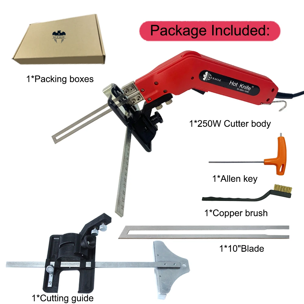 Schuimsnijder Heet Mes 110/230V Elektrische Schuimpolystyreen Snijmachine Piepschuimsnijder DIY Snijgereedschappen KS EAGLE Schuimsnijder