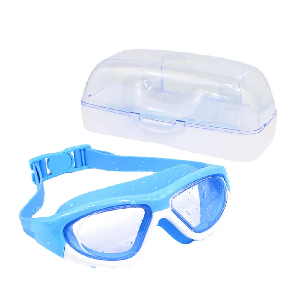 

Anti Fog Waterproof Swimming Goggles for Kids Swiming Pool Swim Sport Water Glasses Eyewear with Storage Box for Boys Girls