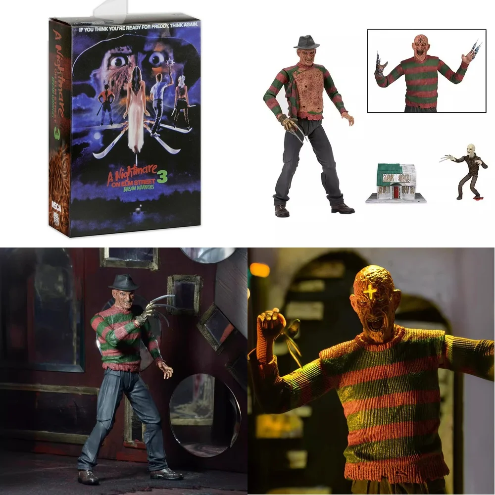Cauchemar sur Elm Street 3:Dream Warriors Freddy Krueger Warrior Deluxe 7 &quot;figurine d&#039;action à collectionner modèle de bureau ornement cadeau