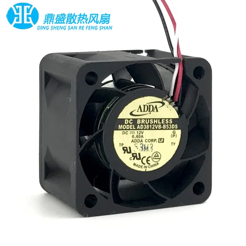 1pcs * AD3812VB-B53DS ORIGINAL NEW COOLING FAN DC12V 0.60A 4028 40*40*28mm RADIATOR