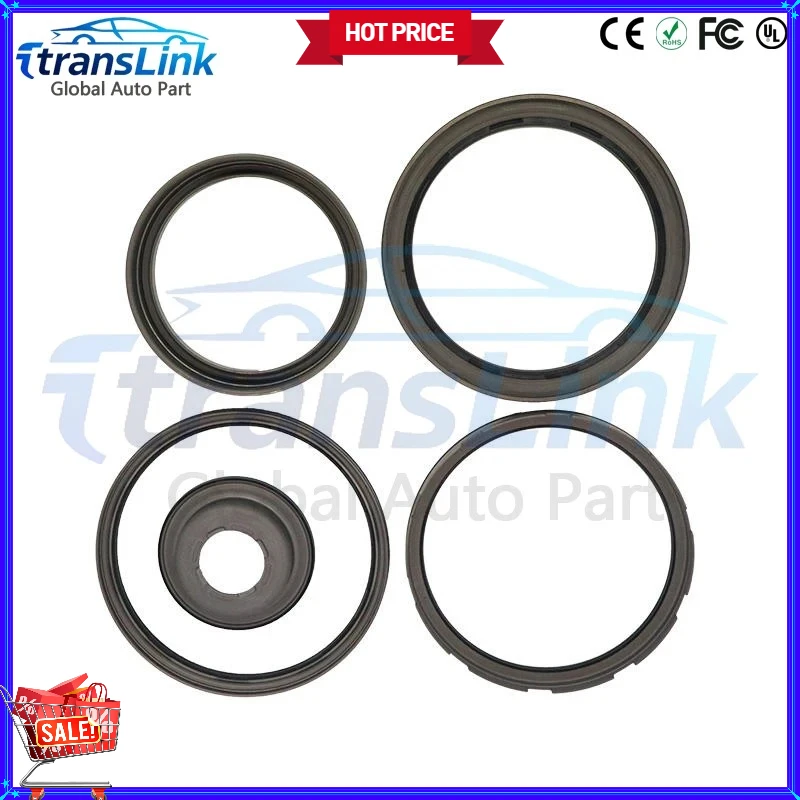 6T40 5PCS Automatic Gearbox Piston Repair Kit 6T45 6T45E Fits For Chevrolet Malibu Epica Cruze Buick Regal Lacrosse Excelle
