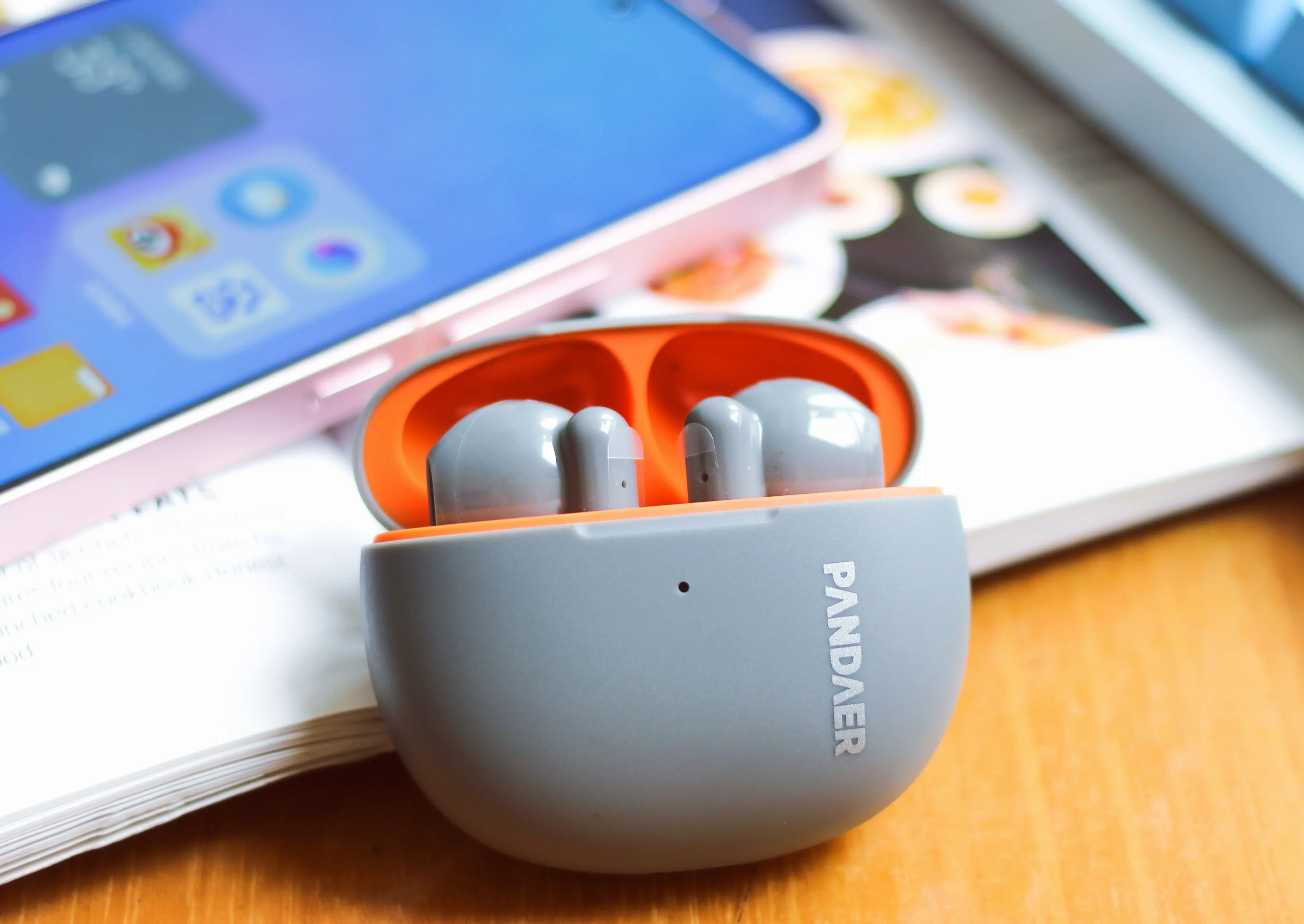 Meizu PANDAER Air True Bluetooth Gaming Earphone Pebble Shaped Low latency ENC Noise Reduct 25H Long Range Wireless Headphone