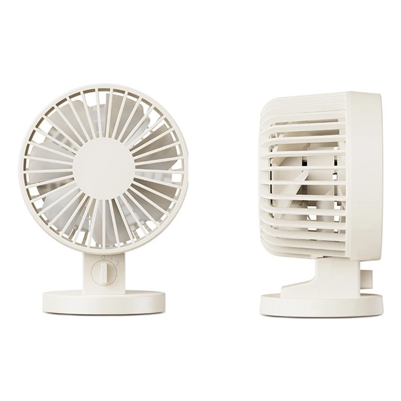 Portable Mini Fan USB Desktop Electric Fan Student Dormitory Small Cooling Ventilador Fans Double Leaf Fan Easy Install C