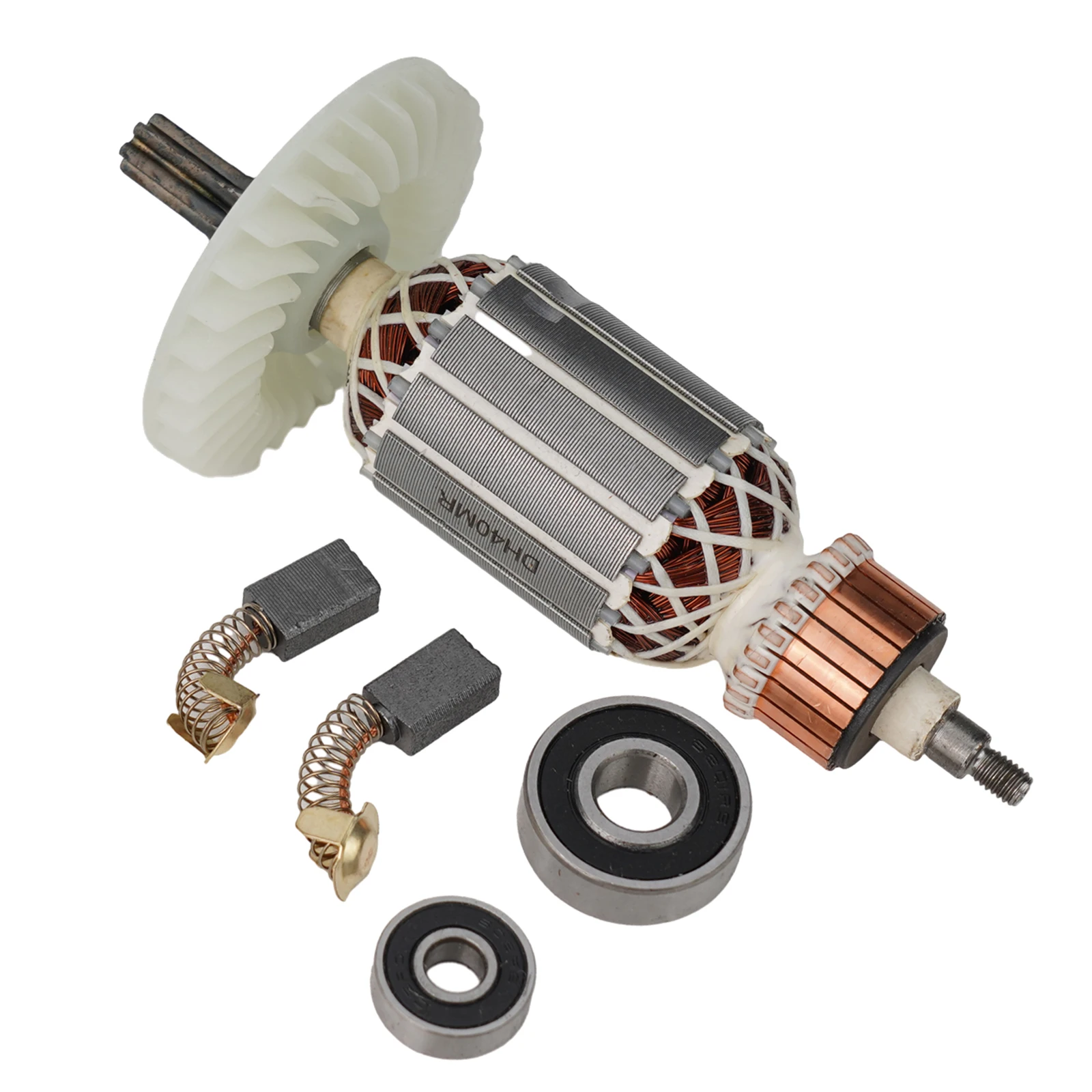 

Machines Power Tool Parts Rotor Anchor Carbon Brushes Rotor Anchor Set Bearings Carbon Brushes Metal Rotor New Product