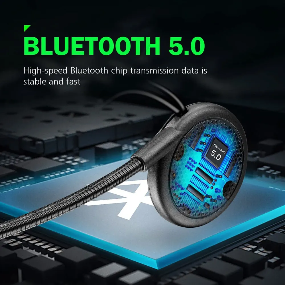 FreedConn L1M Wireless Motorcycle Helmet Intercom Bluetooth Headset Headphone Handsfree Earphone Music Play Reduction Microphone