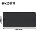 Black 68x200CM