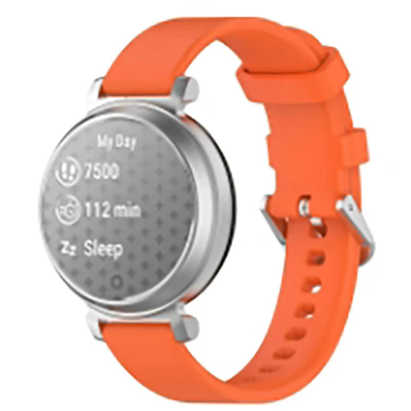 Ремешок для Garmin Lily 2, официальный силиконовый мягкий ремешок для часов 14 мм, браслет для Garmin Lily 2, силиконовый ремешок 14 мм, аксессуары