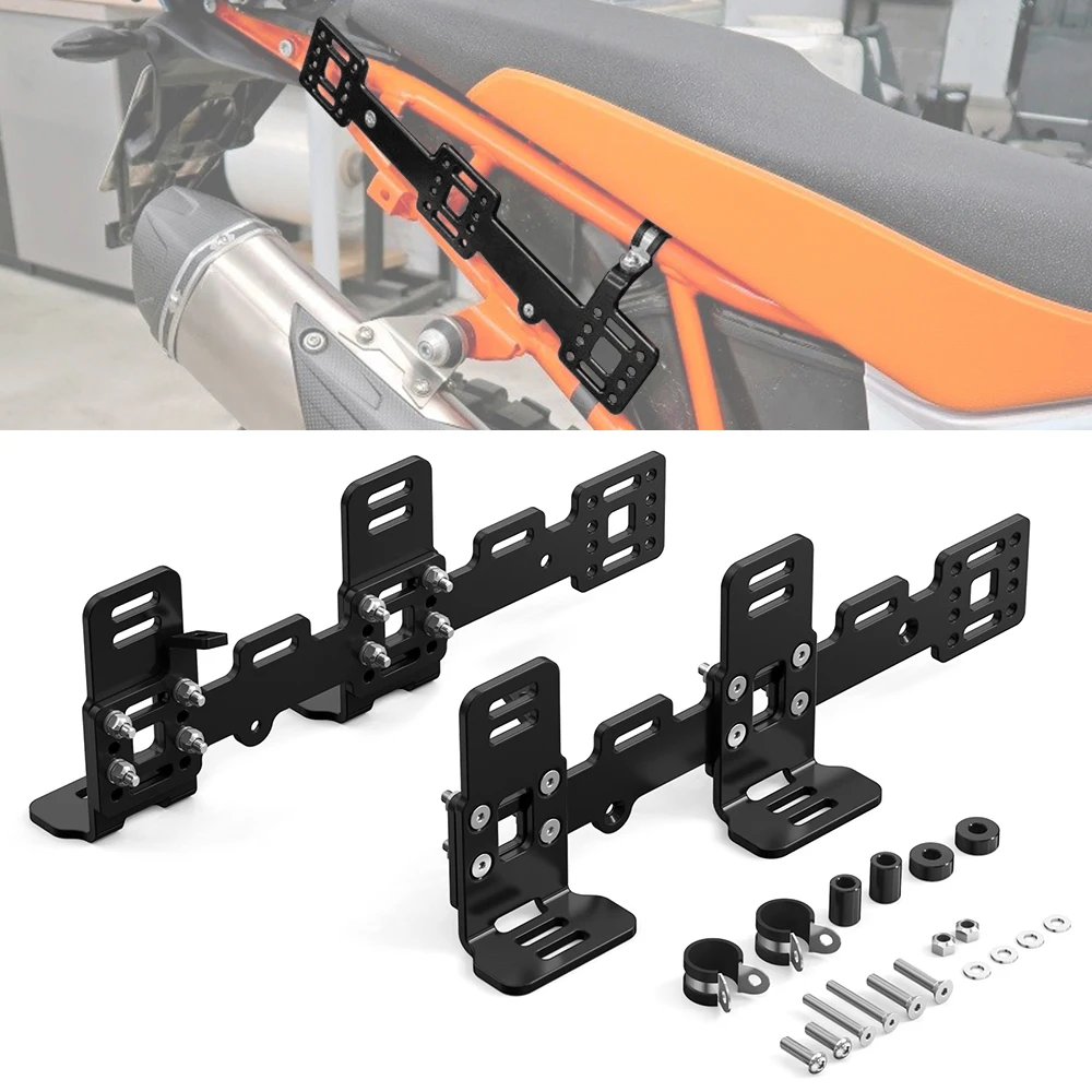 

For 2019-2024 KTM 790/890 Adventure/R/Rally Side Carrier Saddlebag Reckless Bags Luggage Rack