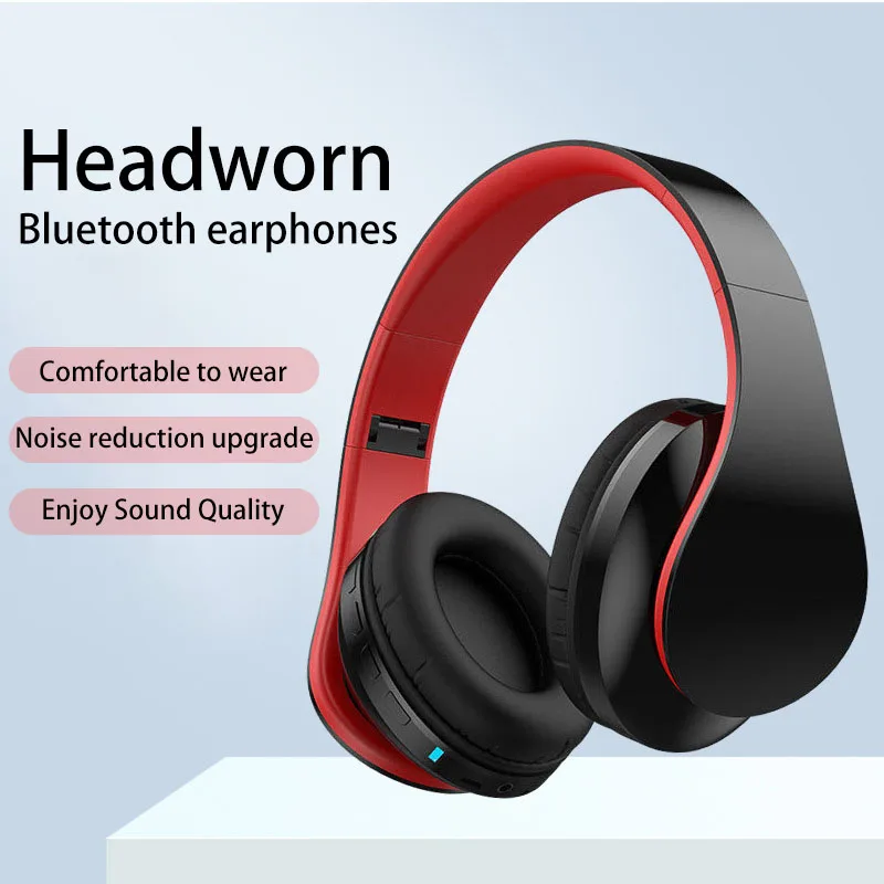 

Headworn Bluetooth wireless earphones for mobile phones and computers, available with wired ultra long battery life