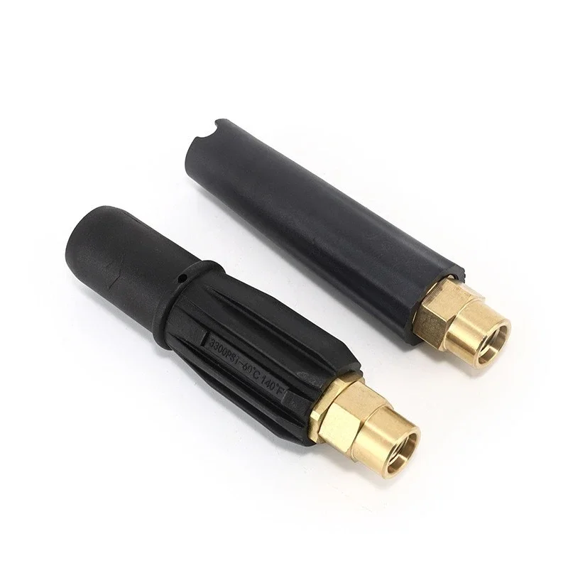 Solid Copper PA Foam Gun Head for Car Washer, High Pressure Fixed Fan Nozzle, Universal Car Washing & Auto Detailing Accessories