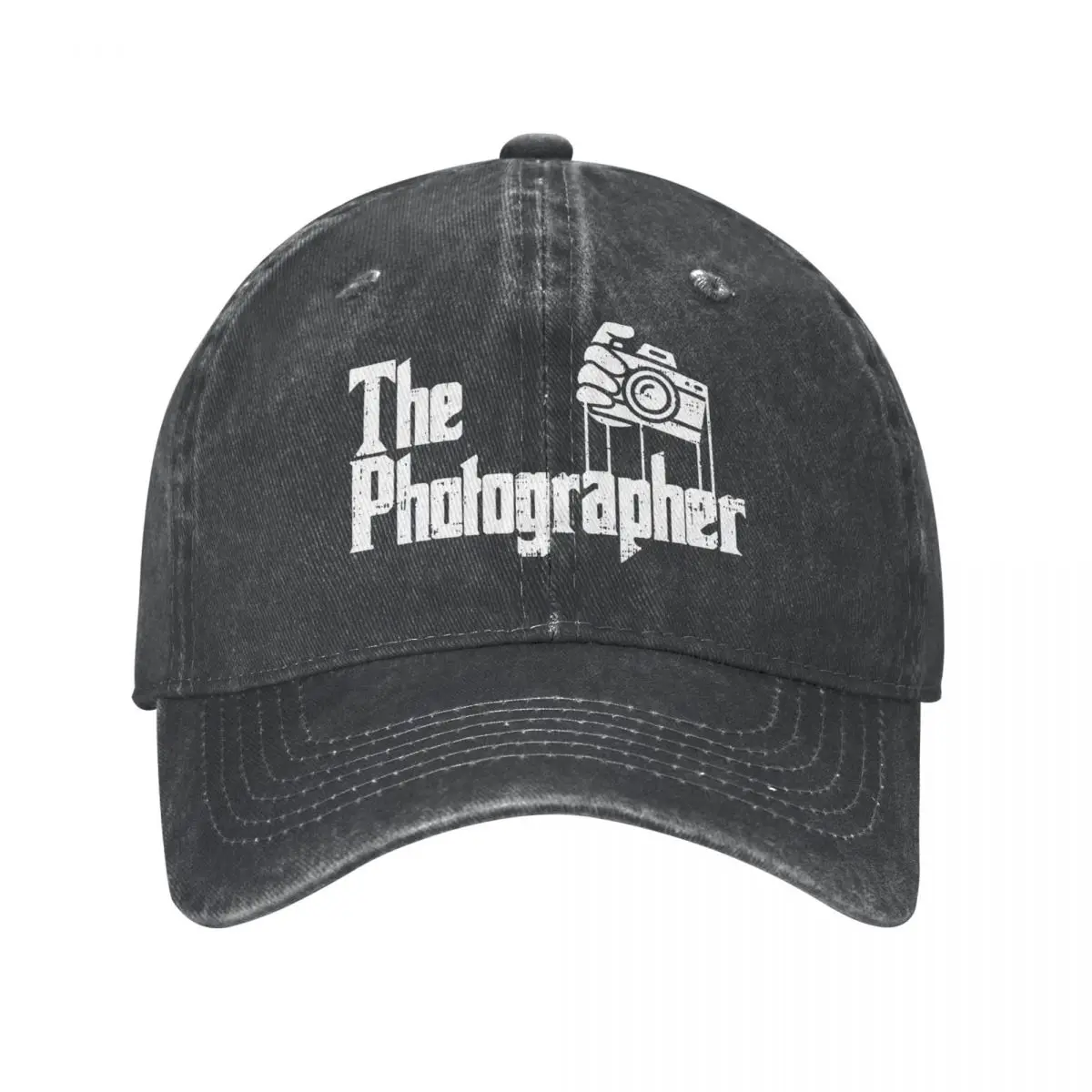 Photography The Photographer Baseball Cap Vintage Distressed Denim Snapback Cap Men Women Outdoor Workouts Gift Hats Cap