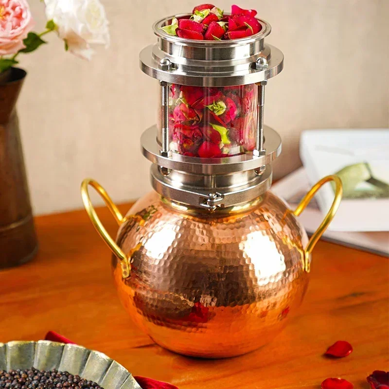 5L Pure Dew Ancient Distillation Machine Gin Berry Gin Distillation Equipment Pure Copper Gin Purifier Hot sales