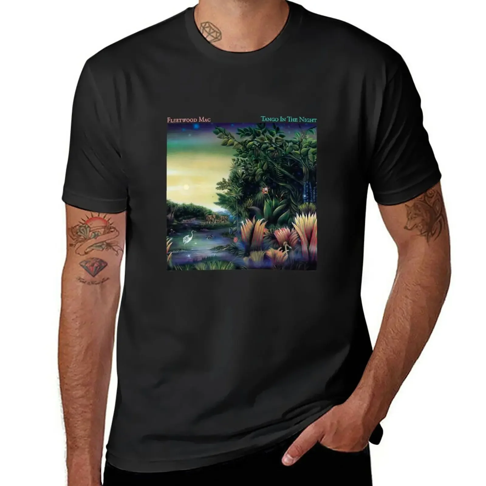 Tango in the Night Fleetwood Mac T-Shirt cute tops tops oversizeds mens t shirt graphic