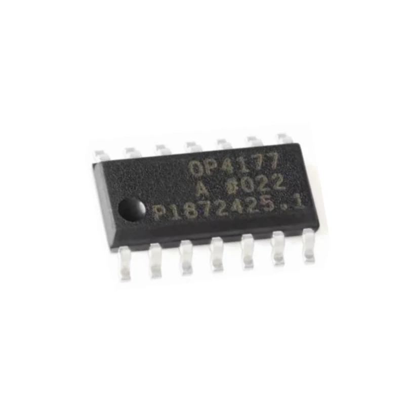 5PCS  OP4177ARZ-REEL7 new  OP4177  SOIC-14 low input bias current operational amplifier