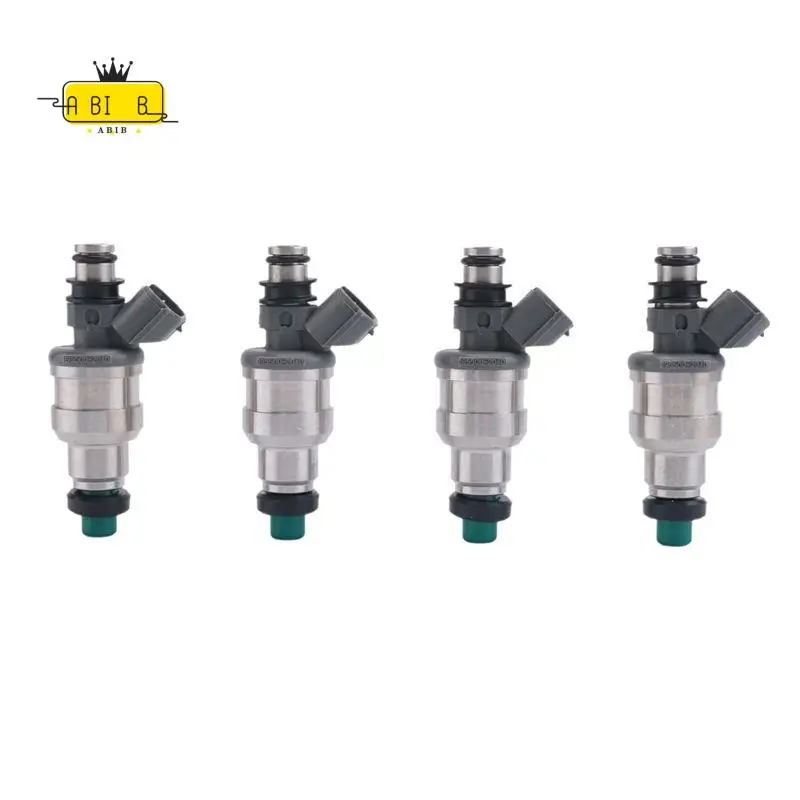 ABIB -4Pcs Fuel Injector Fuel Injector Automotive For Mazda 1.6L 1.8L 4CYL 1955002040 195500-2040