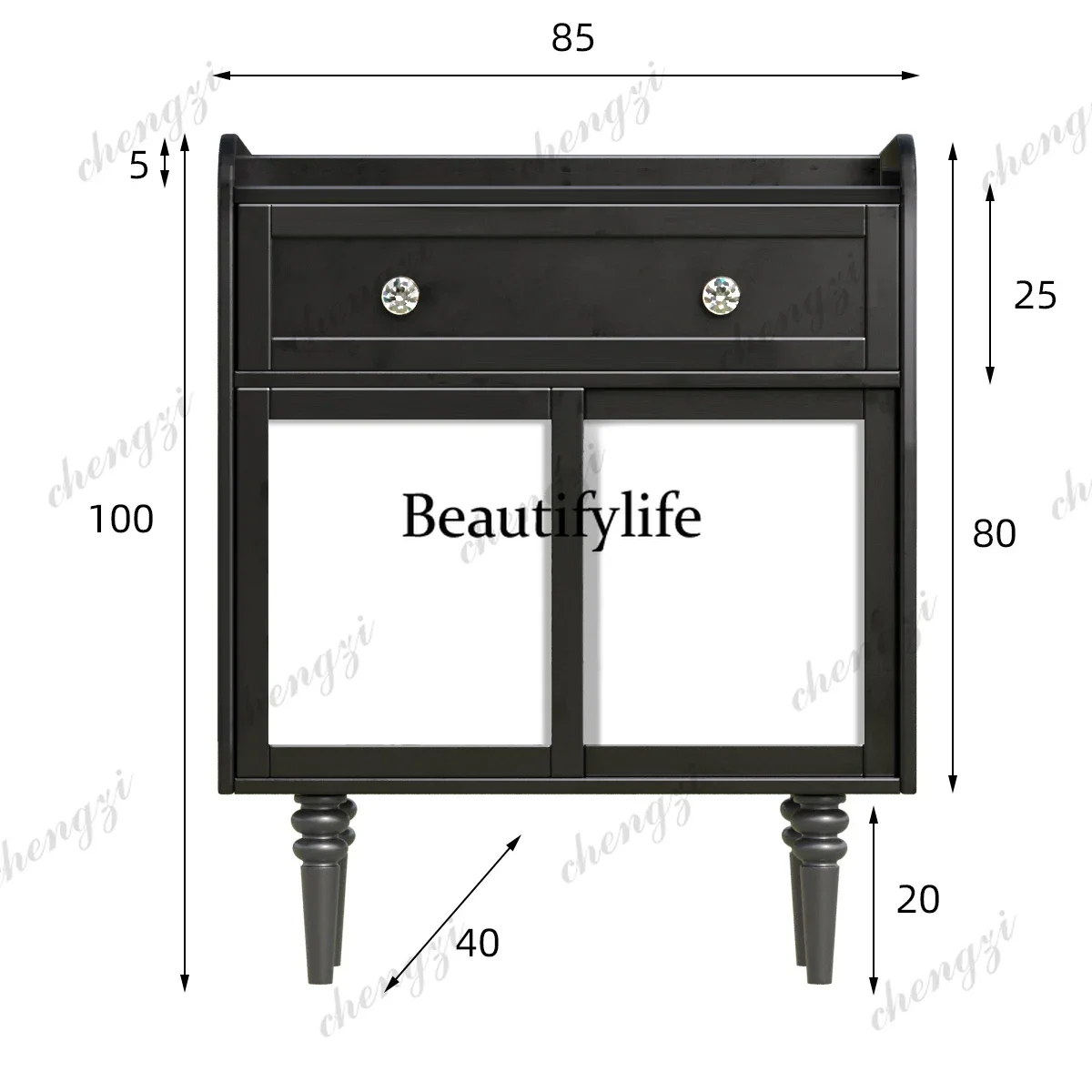 A68 , chest, integrated living room, bedroom, wall storage, antique high-end storage cabinet