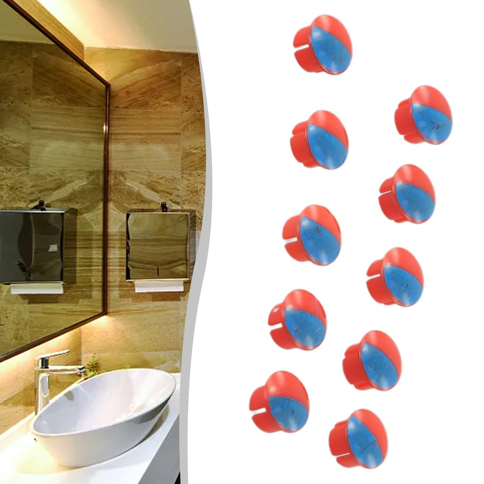 10pcs 7mm Hot And Cold Indicate Water Signs For Kitchen Bathroom Mixer Tap Hot And Cold Faucet Handle kitchen Accessories