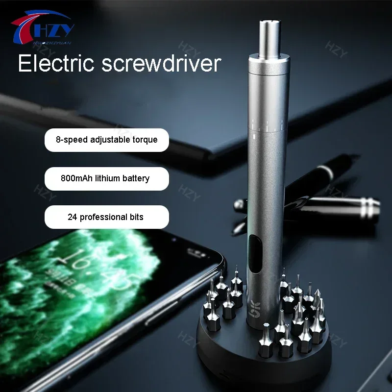 

TBK 008 Precision Electric Screwdriver Set Torque Control Rechargeable for iphone IOS Android Phone Repair Dismantling Tools