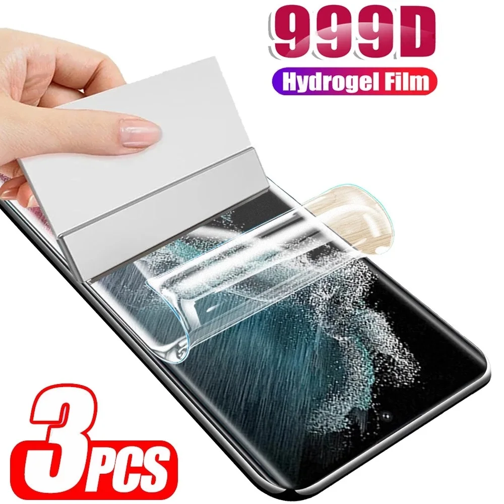 3PCS For Lenovo Legion Y70 Hydrogel Film Screen Protector Phone Film For Lenovo Legion Y70 Halo L71091 Pelicula