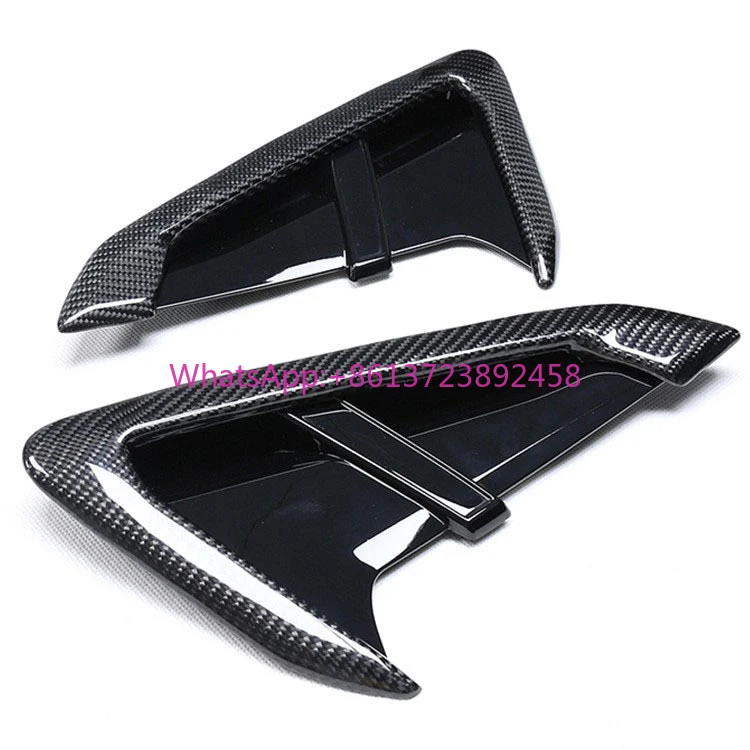 

True Carbon Fiber X3 G01 G08 X4 G02 Upgrade X3M F97 X4M F98 Fender Tuyere Side Gills for BMW G01 G02 F97 F98