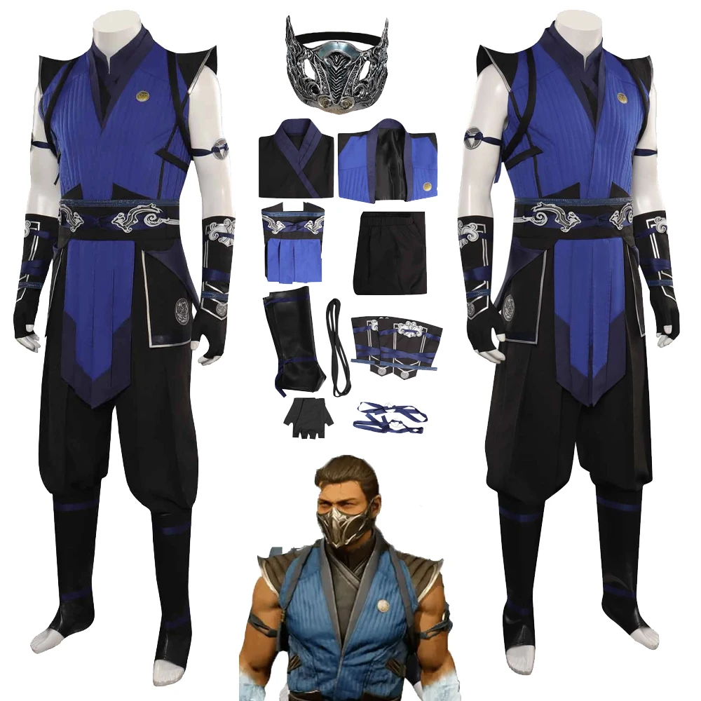 

Мужские брюки для Хэллоуина Mortal Cos Kombat Sub-Zero