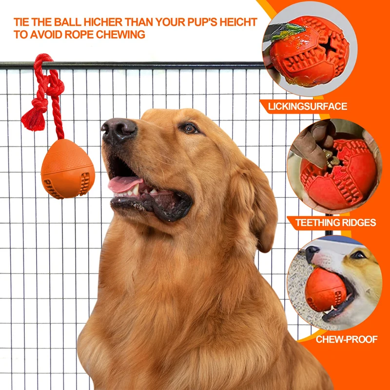 Benepaw-interativo brinquedos do cão, Eco-friendly Puzzle Rope, reduzir o stress, ansiedade Pet Treat, Dispenser Brinquedos, Crate, Puppy Training Aids