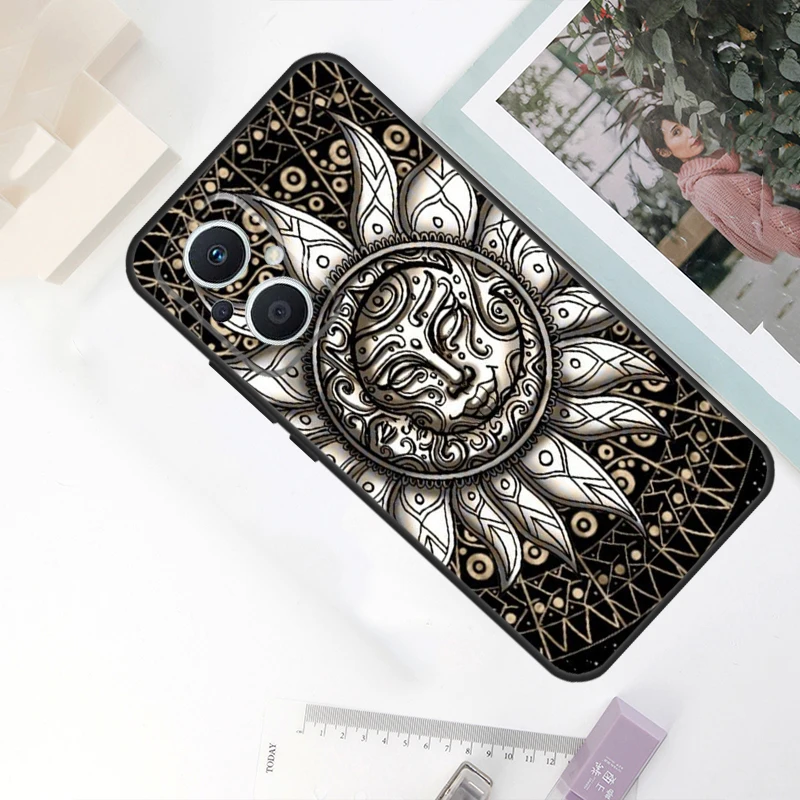 Maori Samoan Polynesian Tribal Case For OPPO Reno 8T 4Z 5Z 11F 10 Pro 4 5 6 8 7 Lite OPPO Find X6 X5 Pro X2 X3 Neo Cover