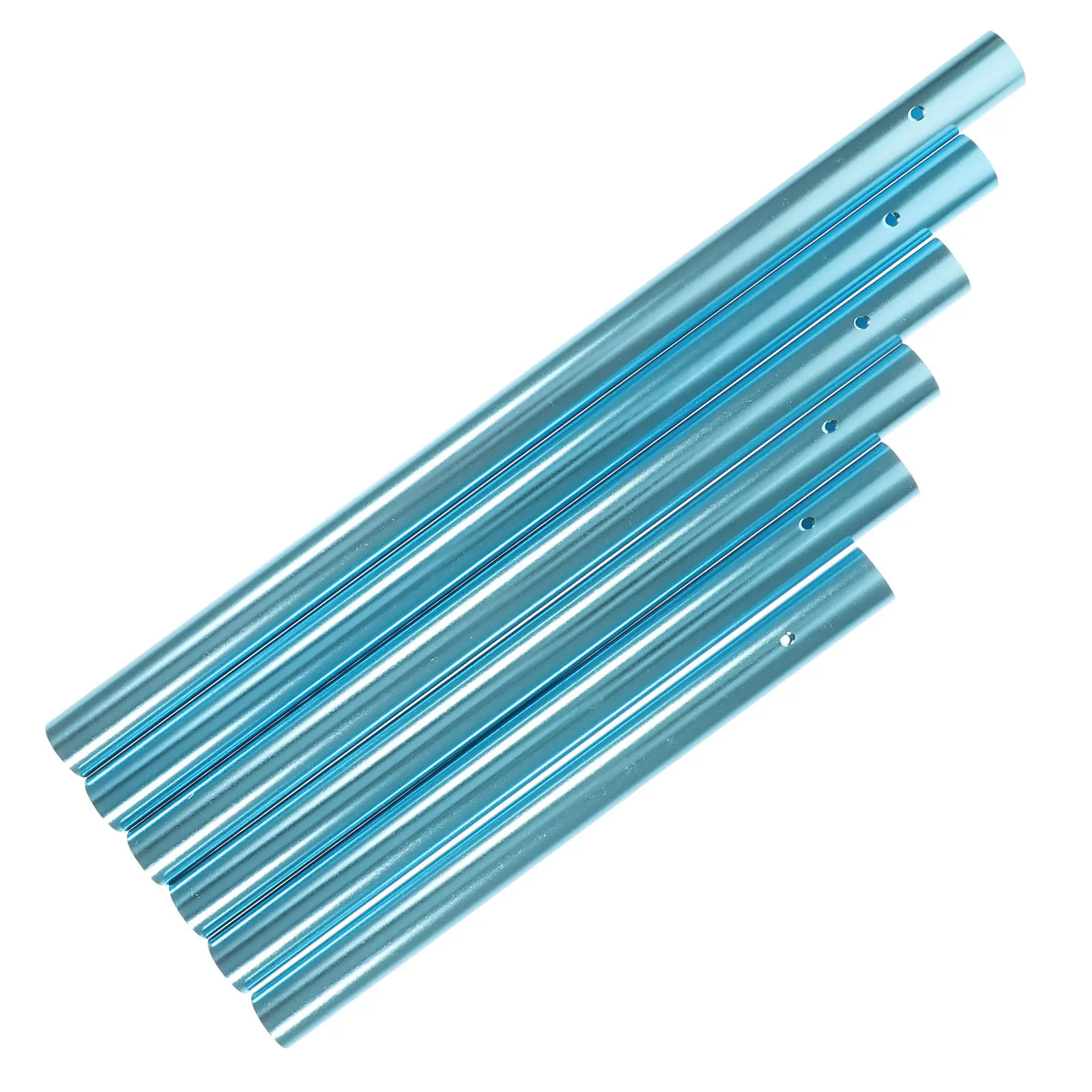 

6 металлических трубок для ветряных колокольчиков, прочные, устойчивые к окислению, для самостоятельного изготовления, подвесные декоративные элементы, запасные части для колокольчиков