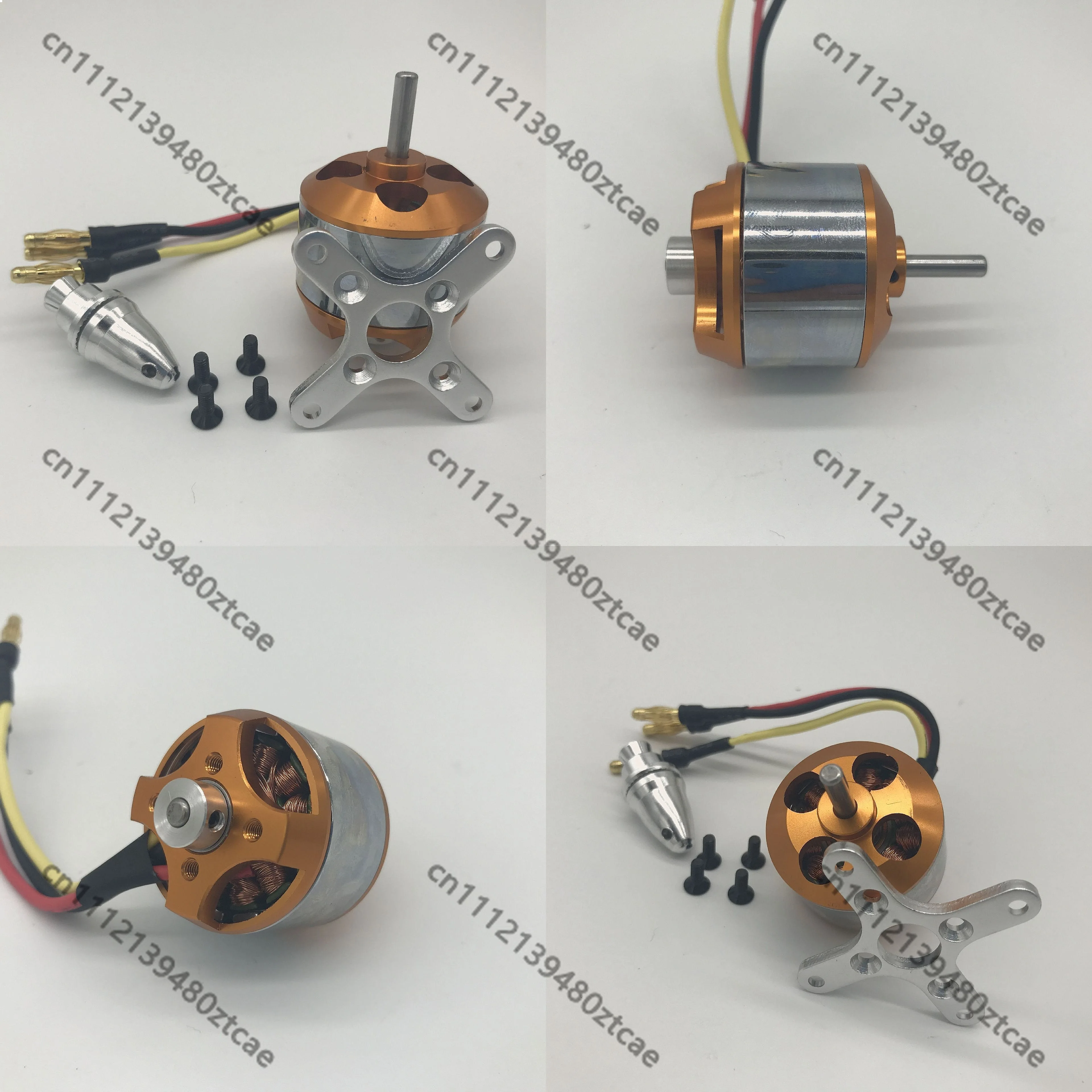 

Brushless Motor 2814 KV1000 1400 for RC Airplane Propeller Adapter Banana Plug