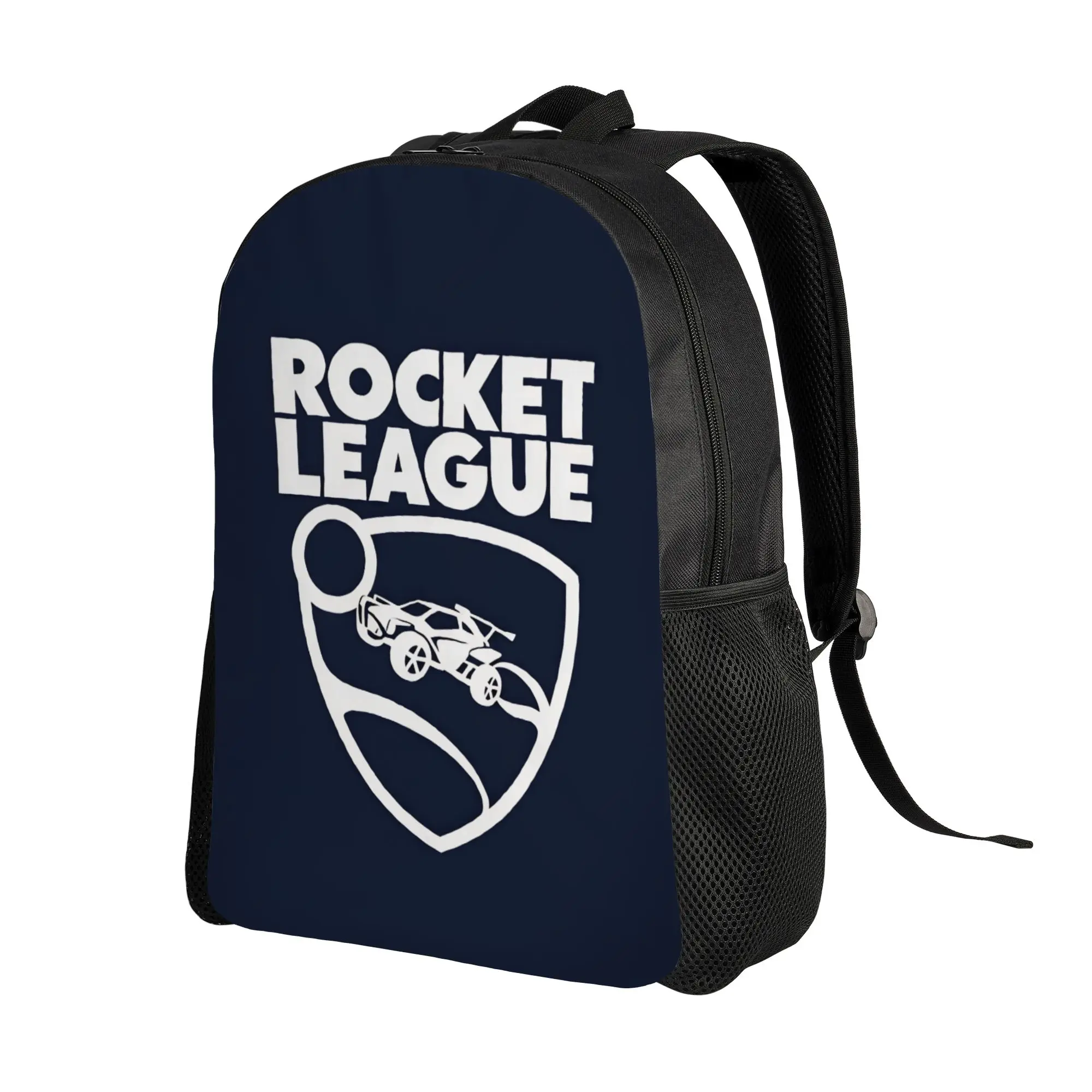 Rocket League Game  Backpack Student  Durable Backpacks Polyester Cool School Bags Cycling Designer Rucksack