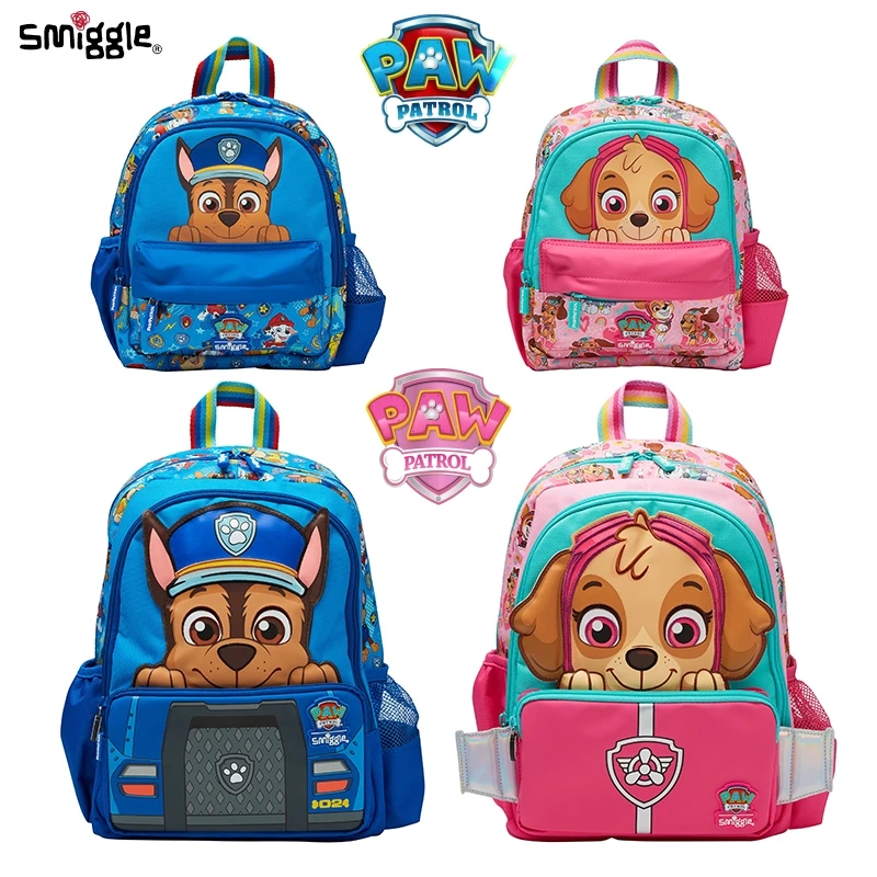 Australia Smiggle Cartoon PAW Patrol Series borsa da scuola per bambini portafoglio astuccio portamatite borsa da pranzo tazza d\'acqua zaino per