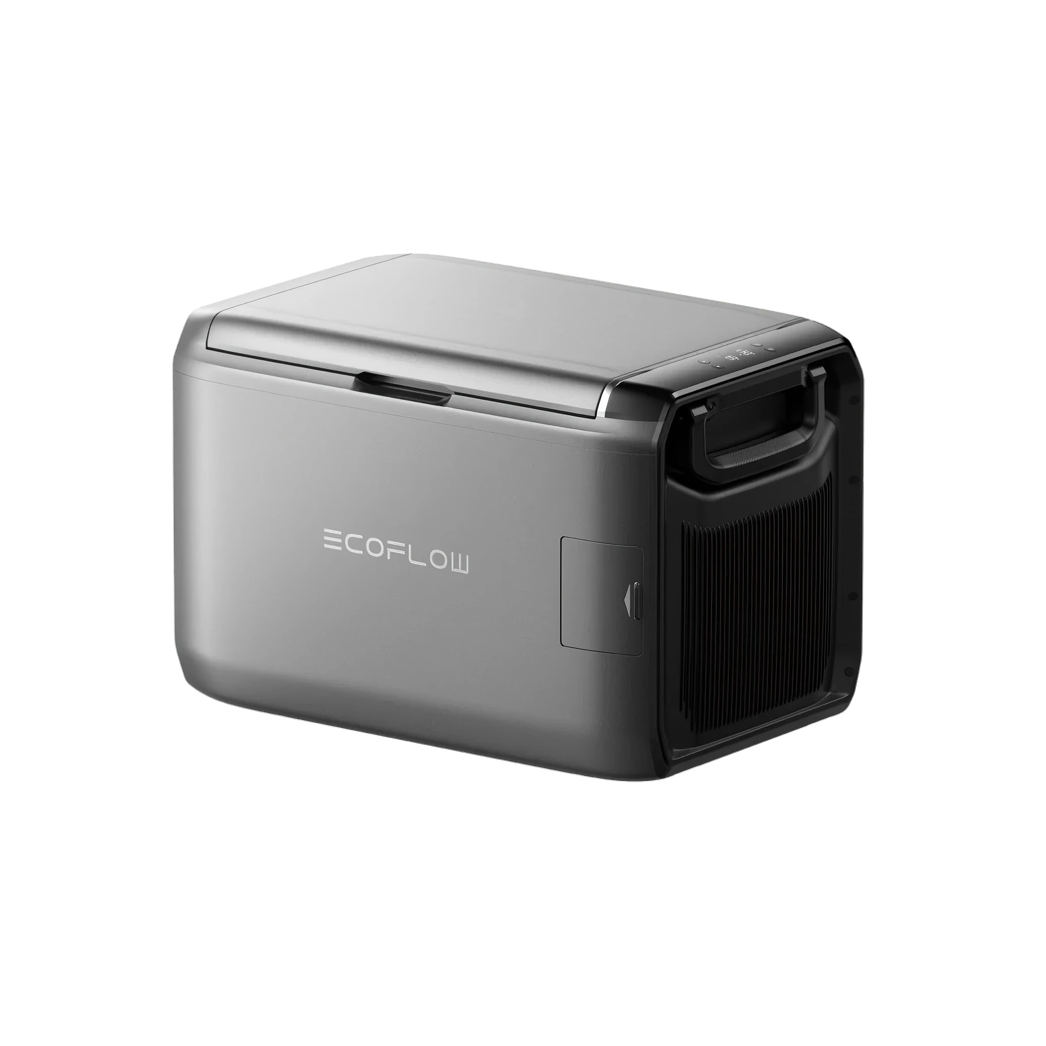 Ecoflow Glacier Classic Ef-Gc-H-45 Draagbare Koelbox 45L met 298Wh Extra Batterij, Dubbele Zone Autokoelbox, 39 Uur Off-Grid Koeling, Stroomvoorziening via AC/Solar/Auto, voor Kamperen, Roadtrips,