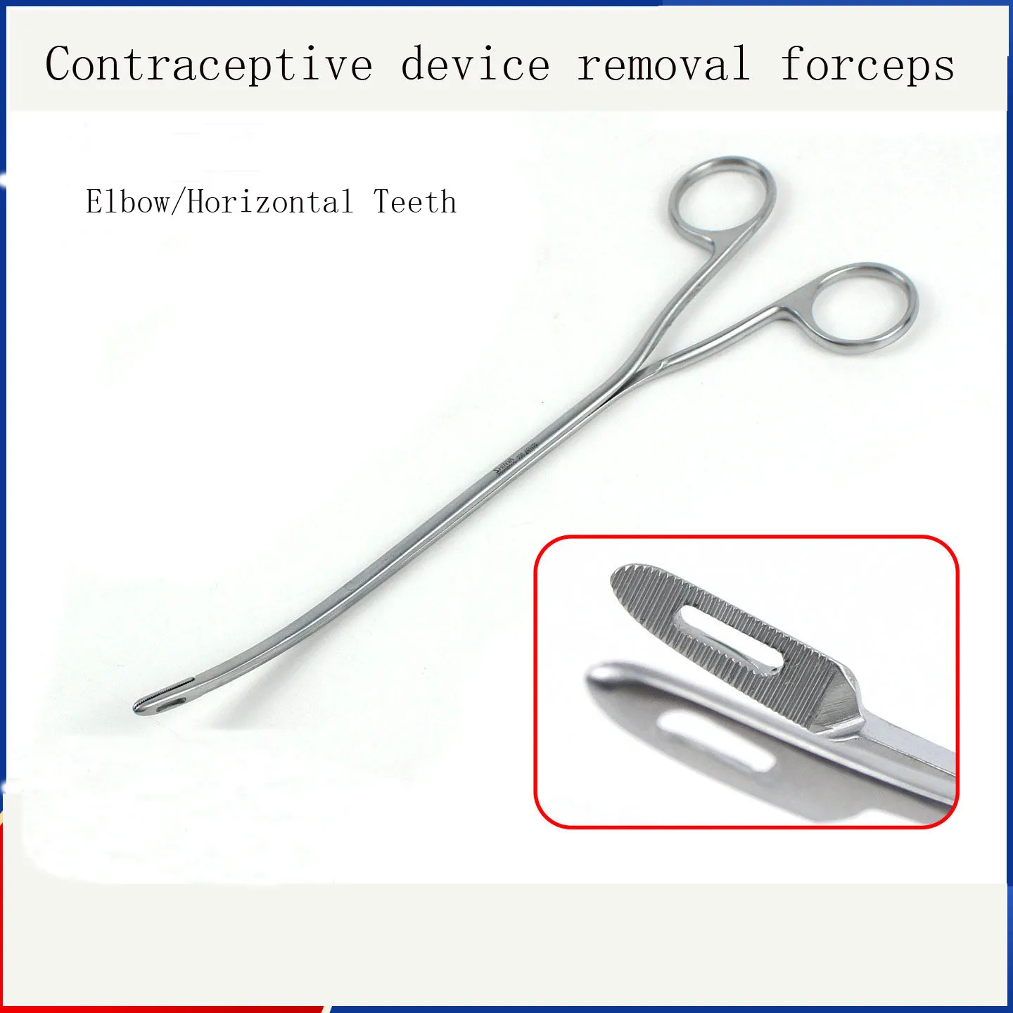 invisible-stainless-steel-uterine-intrauterine-device-removal-forceps-with-22cm-long-cross-shaped-teeth-for-gynecological-inst