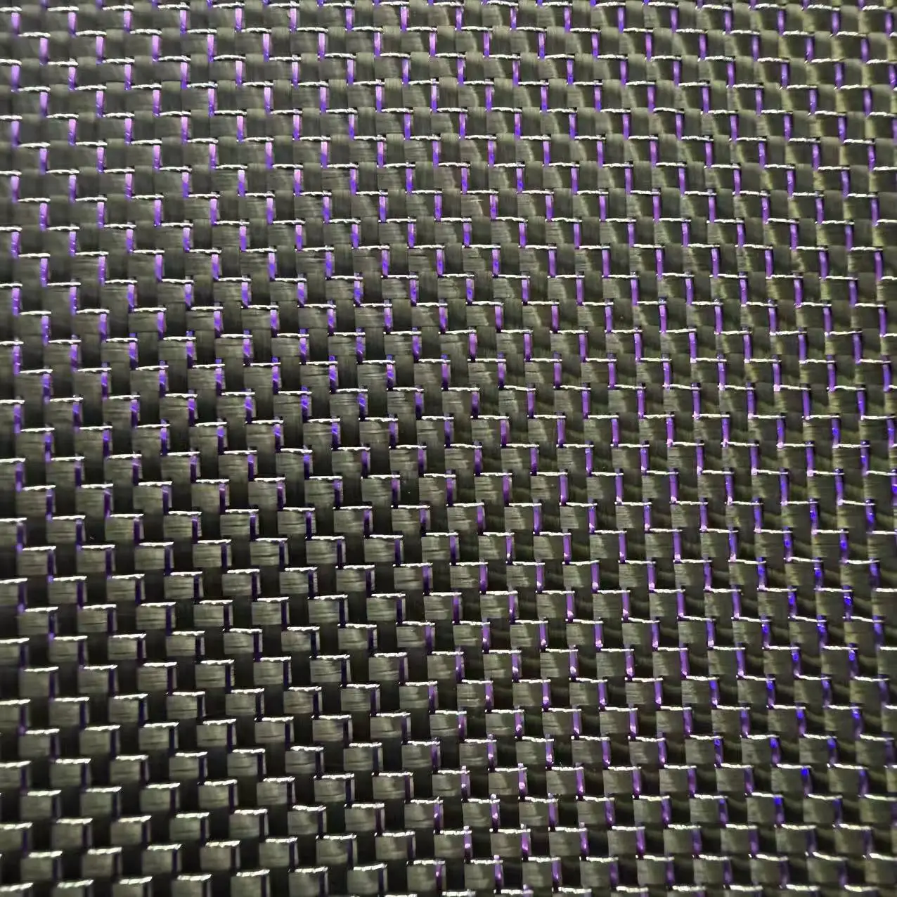3K200g 40''/100cm Metall-Draht-Kohlefaser-Gewebe Gold Grün Blau Rot+Silber/Silber+Silber Gemischtes Gewebtes Farbiges Kohlefaser-Gewebe – Detail 8