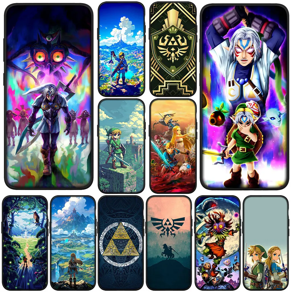 Чехол для телефона Legends Game of Z-Zeldas для Xiaomi Redmi Note 12 10 11 9 8 Pro 10C 12C 8T 9A Note 11 Note 12 5G 4G