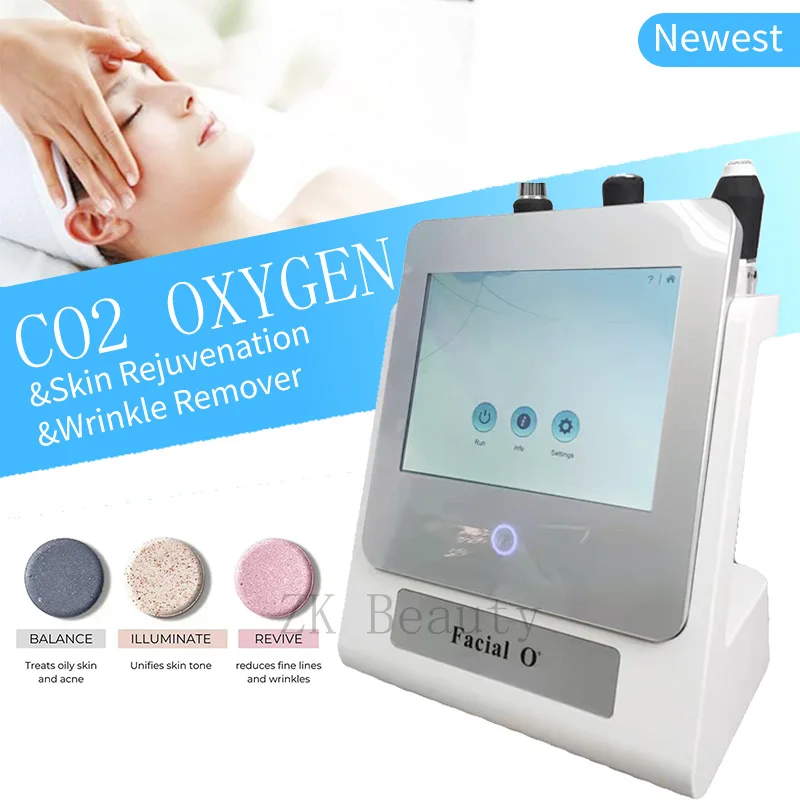 New Arrival 3 In 1 CO2 Oxygen RF Bubble Facial Beauty Face Lifting Skin Rejuvenation Revive Balance Beauty Machine