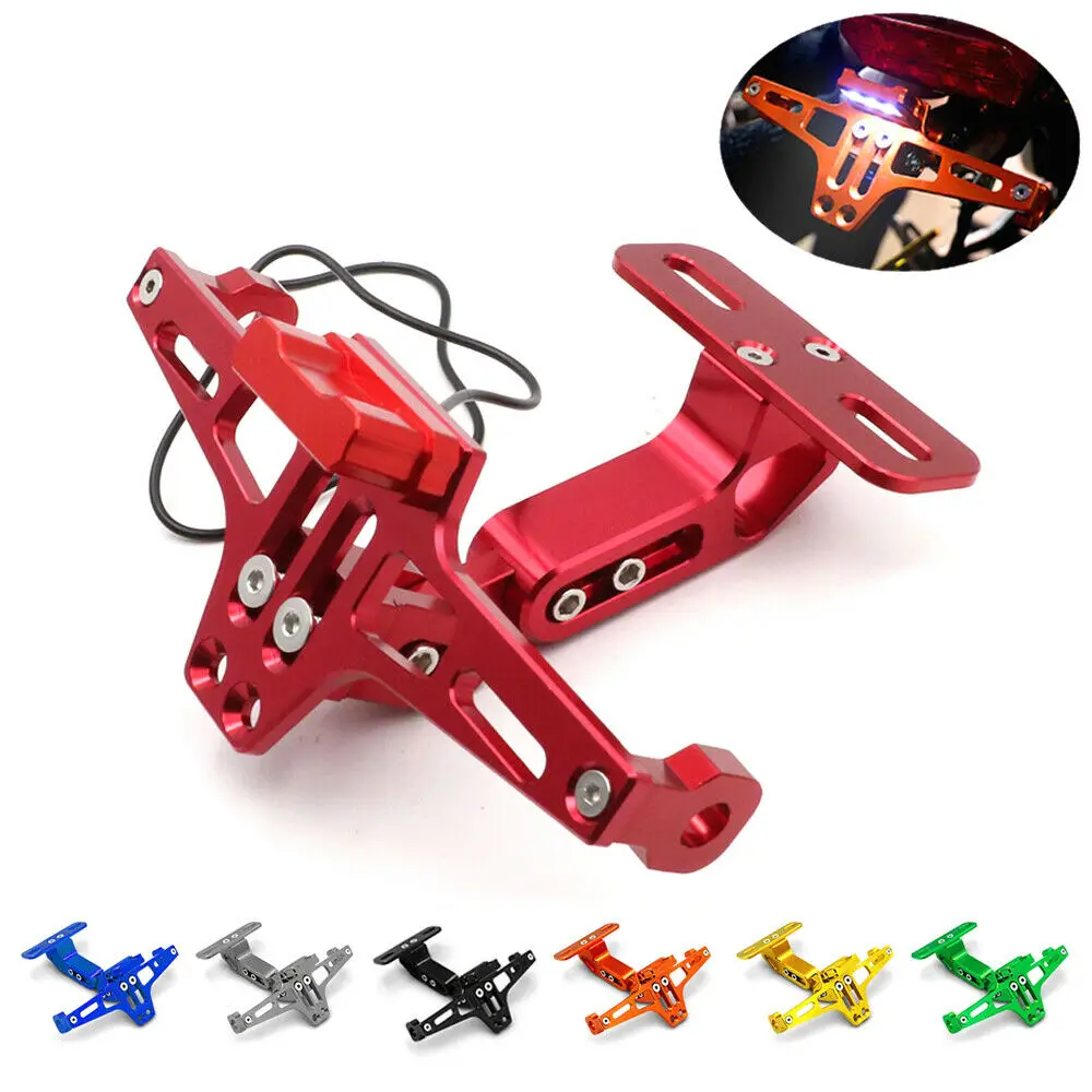 For Ducati 749 999/S/R S4RS MS4/MS4R MONSTER 1000 900 S4R S4 CNC Rear License Plate Mount Holder with