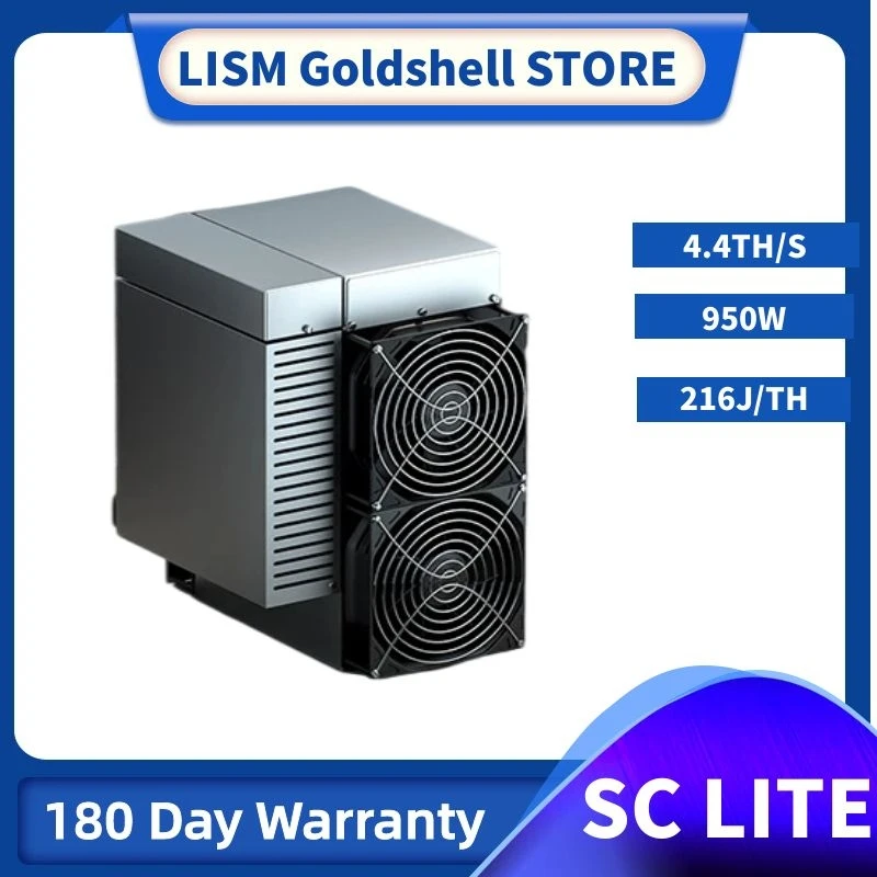 

New Goldshell SC LITE 4.4T silent miner SC5PRO 11T SCminer better than scbox