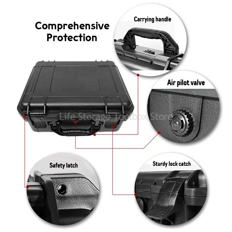 Imagem -03 - Waterproof Plastic Ver Case Portable Ver Case é Usado para Armazenar Relógios Tool Box Plastic Toolbox Display Storage Box 15 Slots