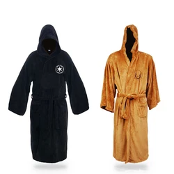 Wars Anakin Jedi Knight Galactic Empire Shower Robe Pajamas Cosplay Costume Hood Cape Cloak Movie For Men Women Halloween