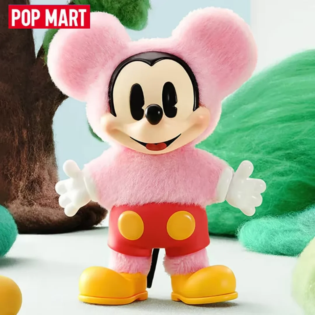 

POP MART Disney Mickey Mystery Box Blind Series Figurine Desktop Ornaments Gift Girl Genuine Toys Bag Guess Boundless Creativity